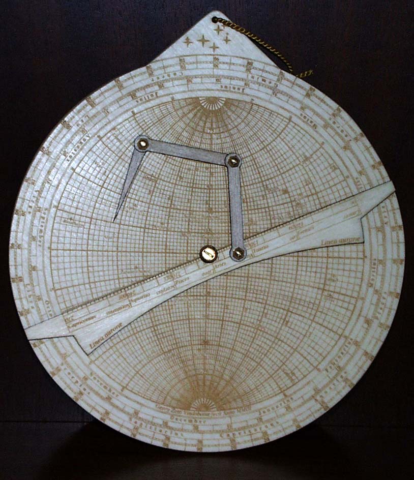 Universal Astrolabe, Back