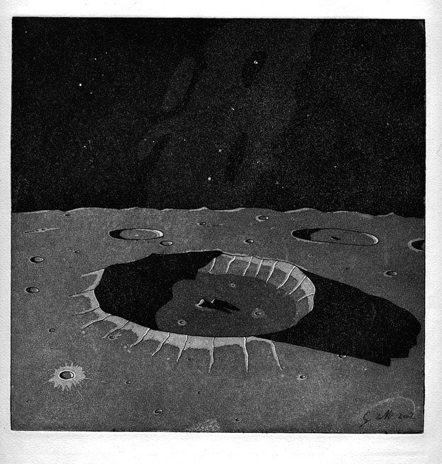 Etching: Moonscape