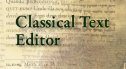 Classical Text Editor