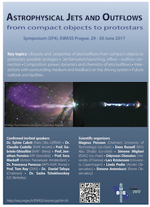 EWASS 2017, Prague: Symposium ” Astrophysical Jets and Outflows – from compact objects to protostars”